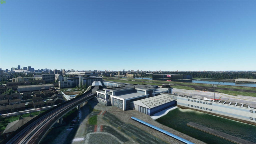 Sponsored Review EGLC London City Airport By Orbx For MSFS Position 